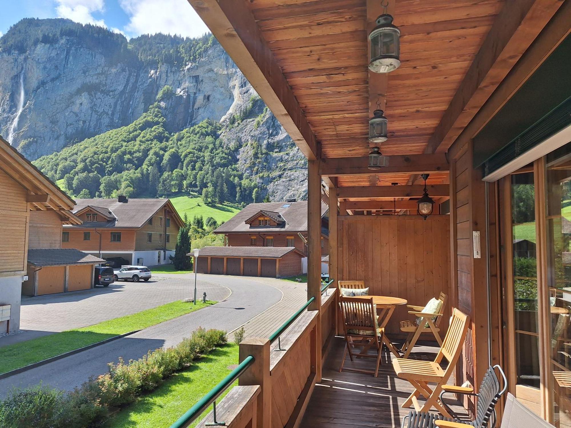 Luxury Family Apartment Lauterbrunnen Dış mekan fotoğraf